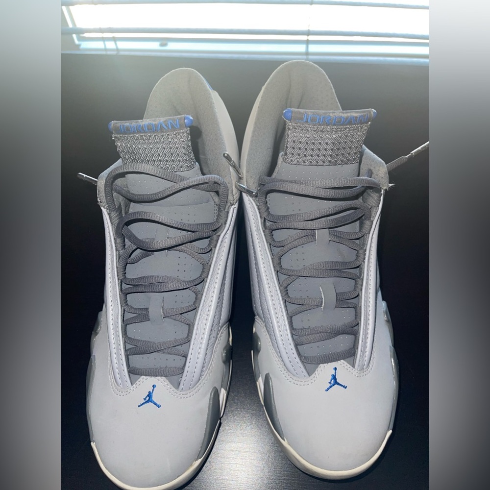 Air Jordan 14 Wolf Grey Shoes Men’s Size 11